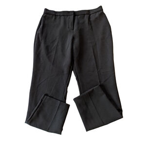 Women's INVESTMENTS Black Trousers Size 16 Pants Minimalist Business